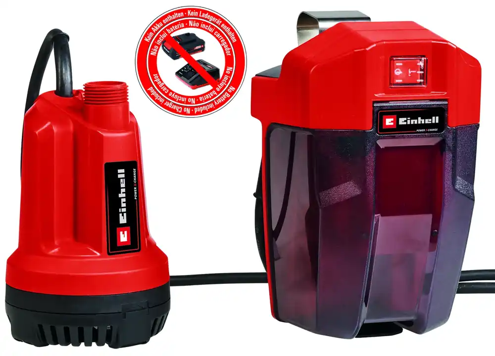 Einhell 4181500 - Pompe à eau claire - sans fil GE-SP 18 Li - Machine seule