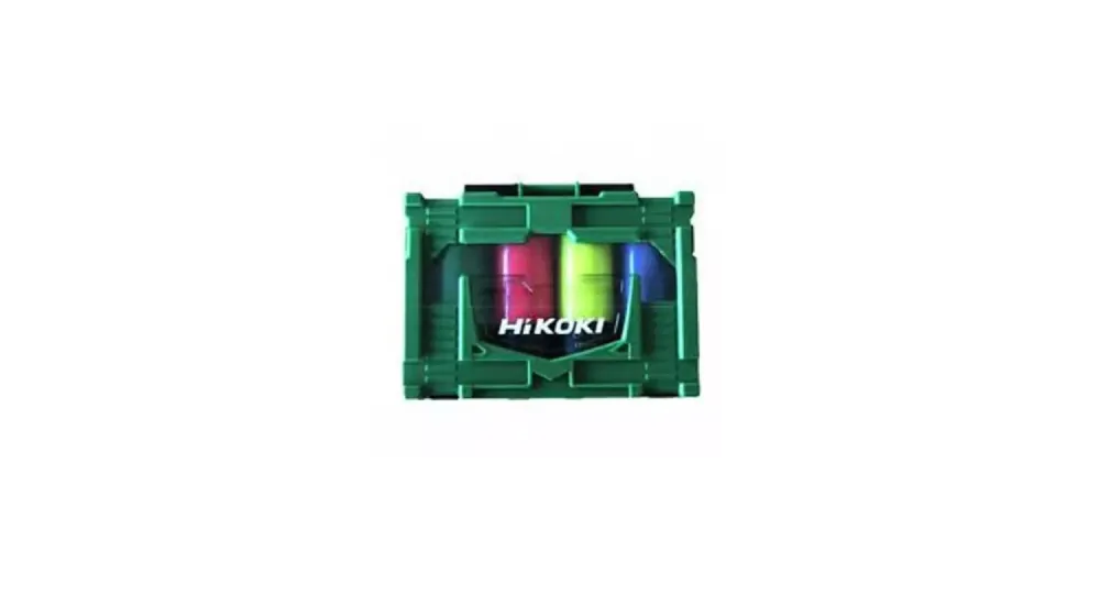 HiKOKI 40030039 Jeu de 4 douilles en coffret - 17/19/21/22mm