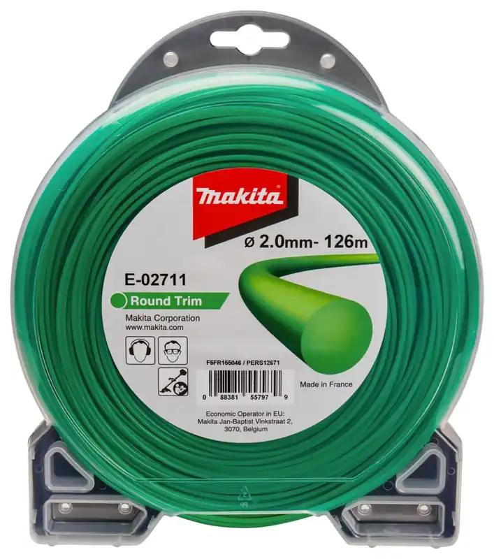 Makita E -02711 Fil de coupe - 2,0 x 126m - rond