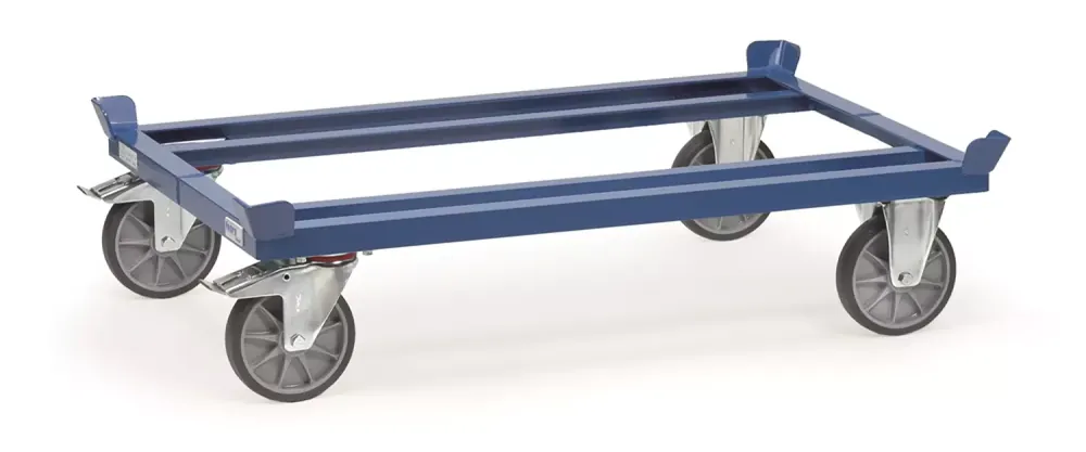 Fetra 22801 Chariot de transport avec roues en TPE - 1210x810mm
