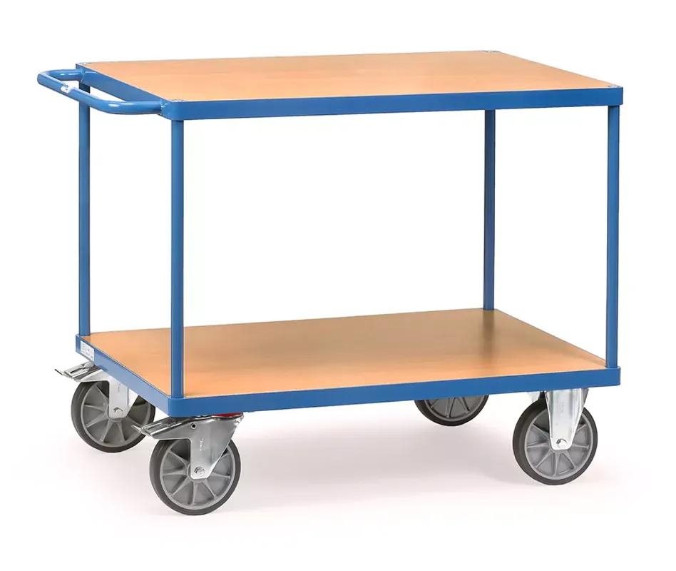Fetra 2403 Chariot de table - Plate-forme 1200x800mm - 600kg