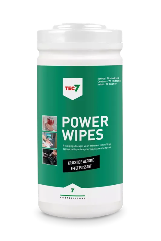 TEC7 Powerwipes - distributeur 70 pcs