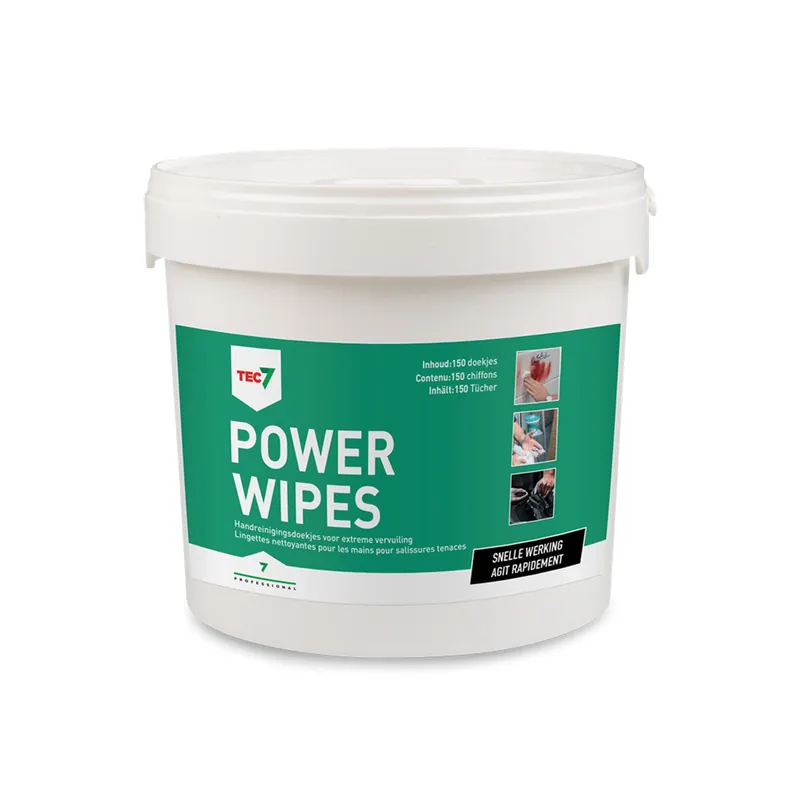 TEC7 Powerwipes - seau 150 pcs