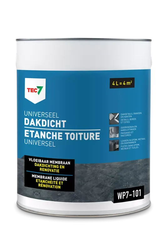 TEC7 WP7-101 Etanche Toiture Universel - seau 4 L