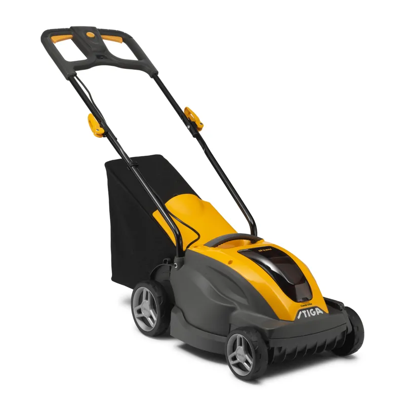 Stiga COMBI 336e Kit Accu tondeuse à conducteur marchant (1x batterie 2.0Ah)- 34cm - 3-en-1