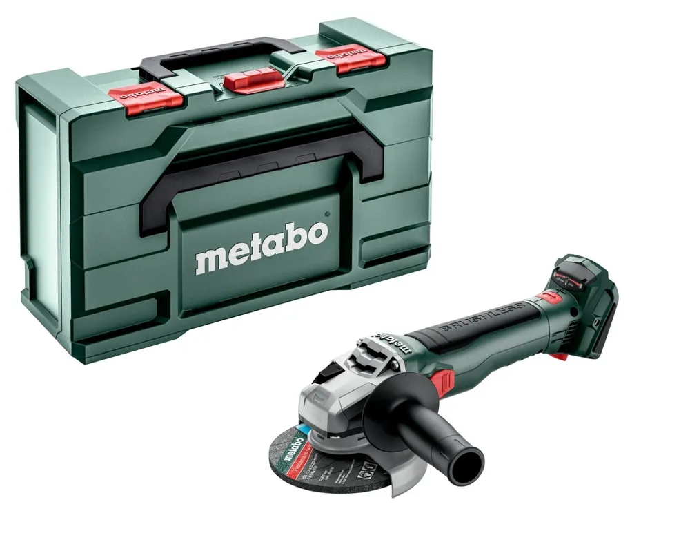 Metabo W 18 LT BL 11-125 Meuleuse sans fil - 18V - Metabox - 125 mm - Machine seule