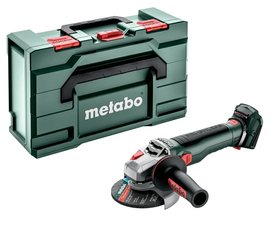 Metabo WB 18 LT BL 11-125 meuleuse sans fil - 18V rapide dans Metabox-125 mm - Machine seule