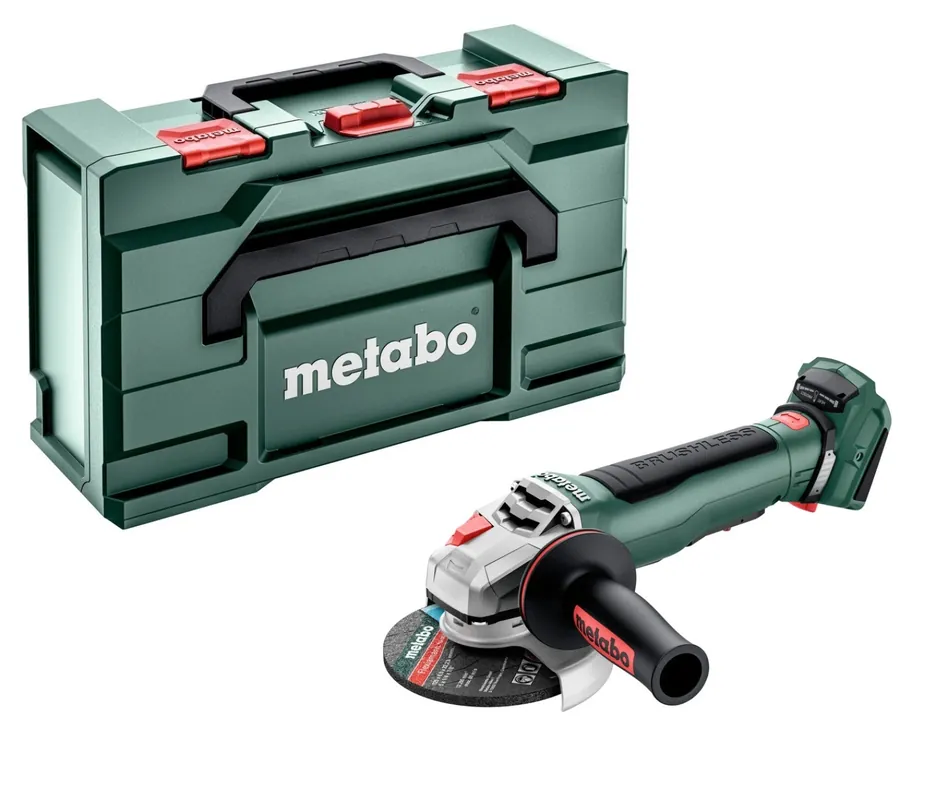 Metabo WPB 18 LT BL 11-125 Meuleuse sans fil - 18V rapide dans Metabox - 125 mm - Machine seule
