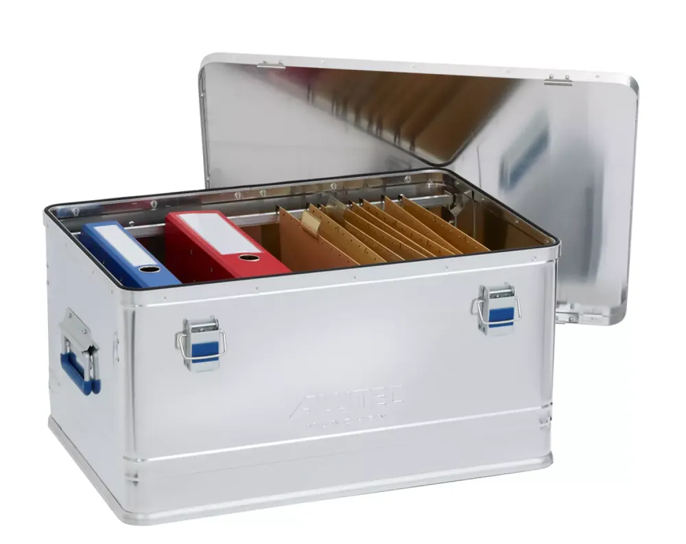 Alutec OFFICE 74 Caisse en aluminium - 43 x 63 x 32,5 cm