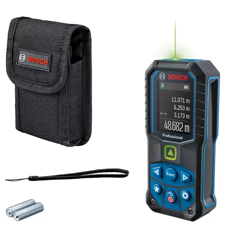 BOSCH GLM 50-25 G METTER DE DISTANCE DANS LE BAG - 50M - VERT
