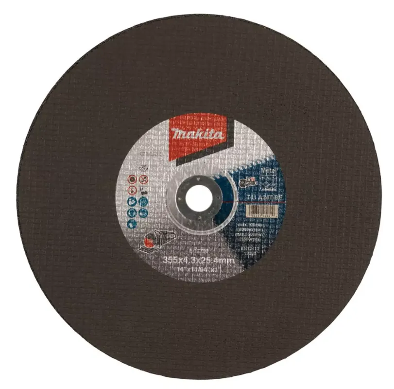 5 disques à tronçonner Makita E -12790-5 - 355 x 25,4 x 4,3 mm - métal