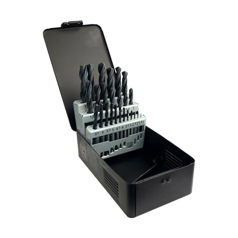 Fit-to-Fix 4000110002 Jeu de forets à métaux - universel - 25 pièces - DIN338 - HSS-R - 1 à 13 mm