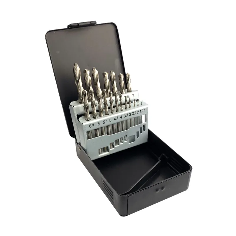 Fit-to-Fix 4000110003 Jeu de forets à métaux - universel - 19 pièces - DIN338 - HSS-G - 1 à 10 mm
