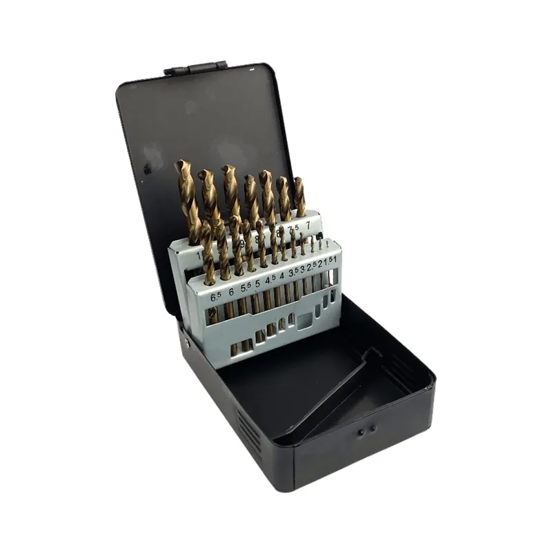 Fit-to-Fix 4000110005 Jeu de forets à métaux - universel - 19 pièces - DIN338 - HSS-Co - 1 à 10 mm