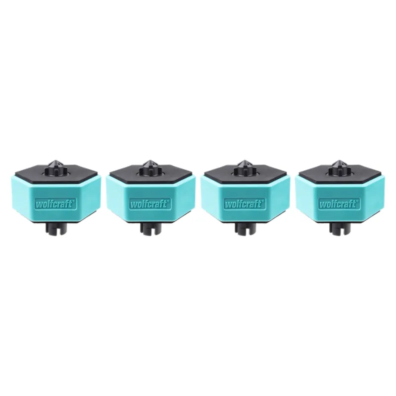 Wolfcraft 6892000 Supports multifonctions pour établi - 4 pièces