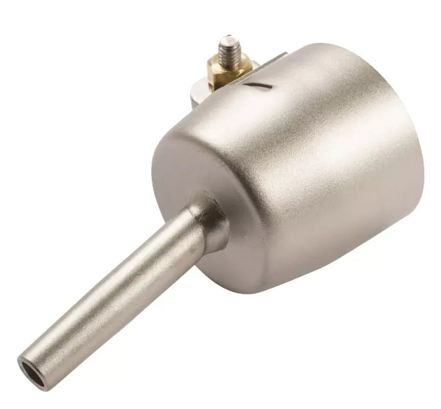 Leister 100.303 - Buse de tubulaire(ø 31.5) ø 5 mm, 37 mm, 15° Angle, convient pour une buse de soudage rapide