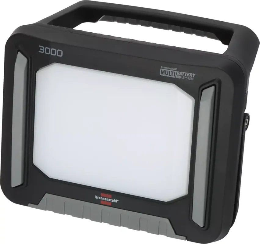 Projecteur de chantier LED Multi Battery Brennenstuhl 1173700007 - Rechargeable - 3000 Ma – 3150 lm - IP65