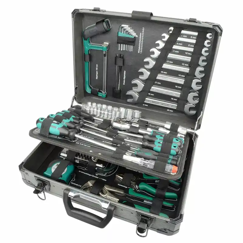 Brüder Mannesmann 29079 Mallette d‘outils 133 pièces