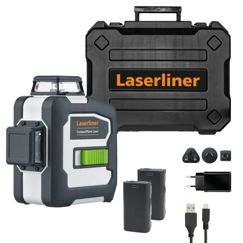 Laserliner 036.295A CompactPlane-Laser 3G Pro - Vert - 30 m