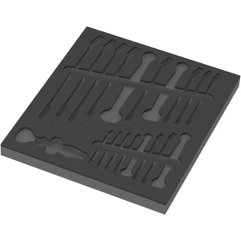 Wera 05137331001 9831 Garniture en mousse 6003 Joker set 1 - vide