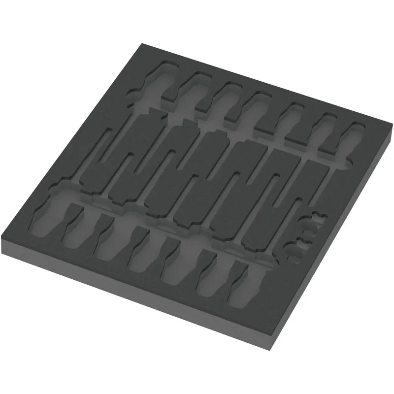 Wera 05137311001 9811 Jeu de tournevis VDE avec insert en mousse 1