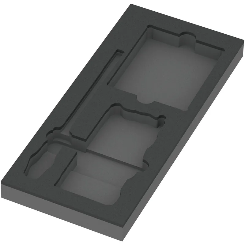 Wera 05137350001 9850 Garniture en mousse Kraftform Kompakt et Tool-Check PLUS set 1 - vide