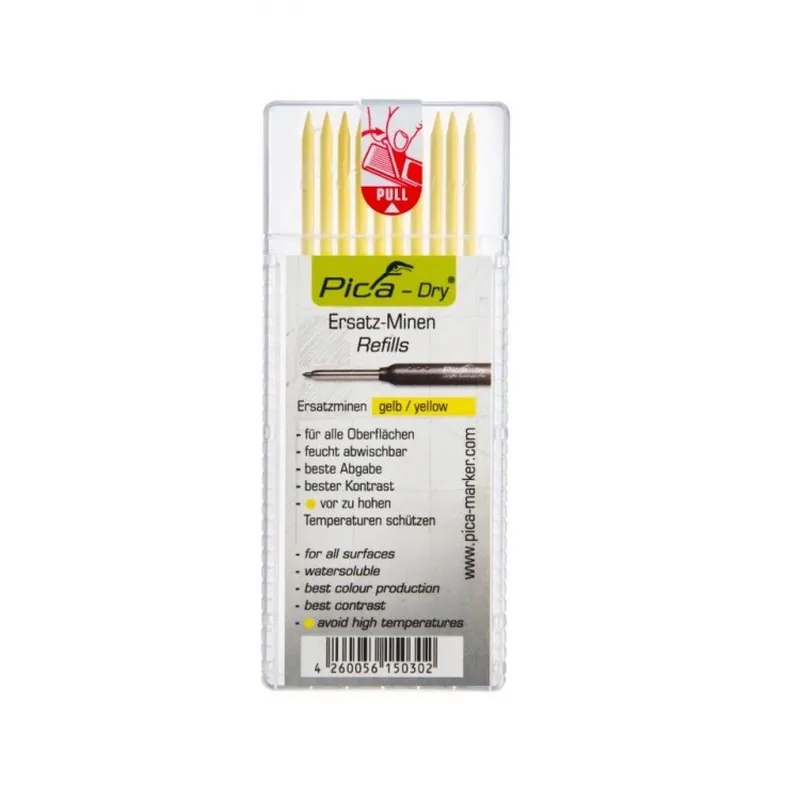 Pica 4032 Recharge sèche - Jaune (10pcs)