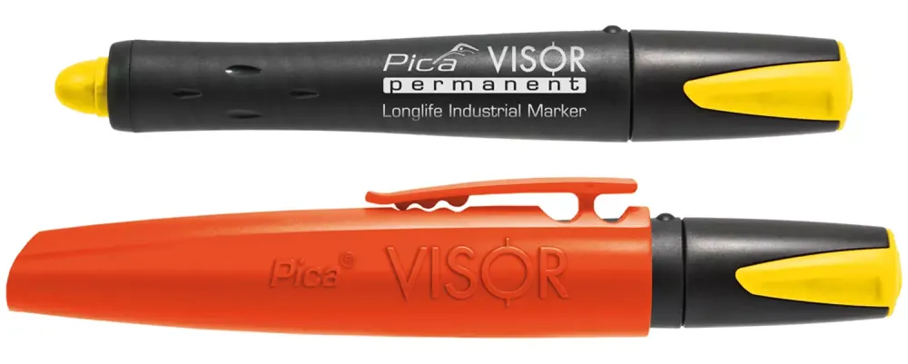 Pica 990/44 VISOR Marqueur - Permanent - Jaune