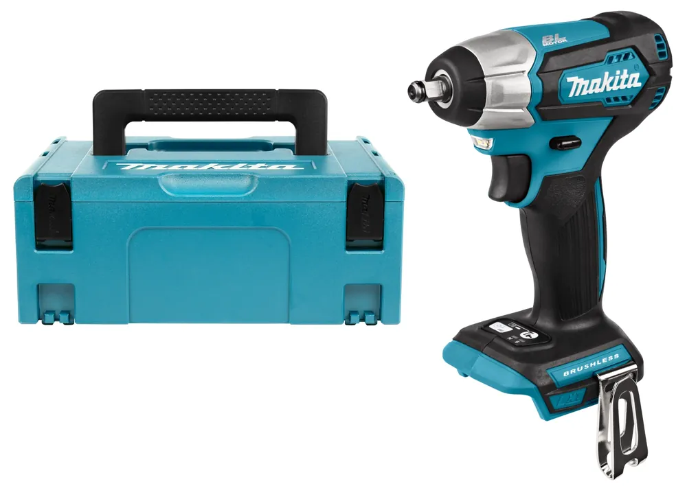 Boulonneuse à chocs sans-fil Makita DTW180ZJ - 18V Li-ion - MAKPAC - 180 Nm - 3/8" - Brushless - Machine seule