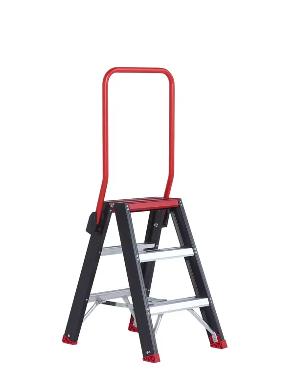 Altrex Taurus TDO 3 Escabeau double - Aluminium avec revêtement - 2 x 3 marches - hauteur de travail max. 2,7 m