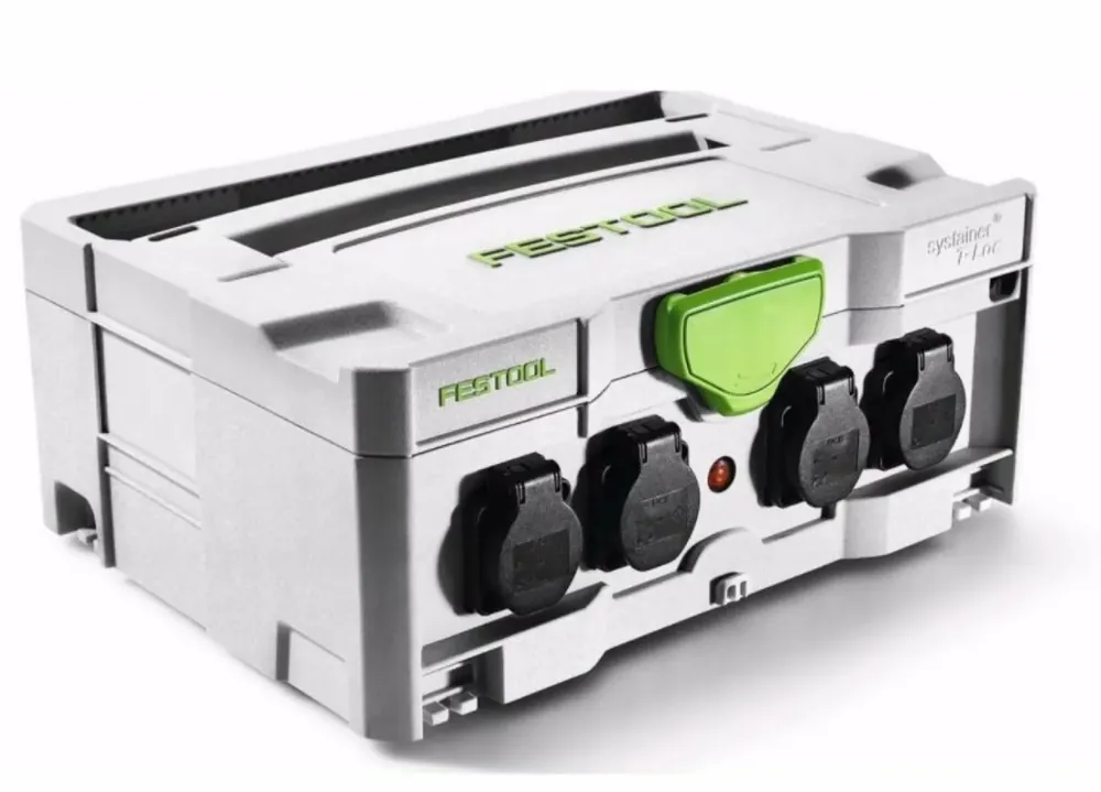 Festool 200231 SYS-PowerHub SYS-PH - Rallonge multiprises - 10m - 5 prises - systainer