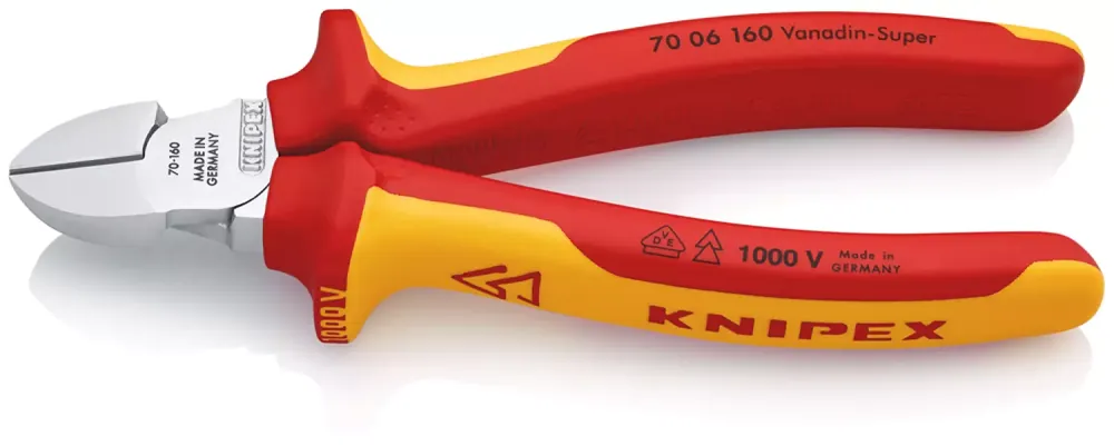 Knipex 7006160 Pinces Coupantes Latérales - 160mm