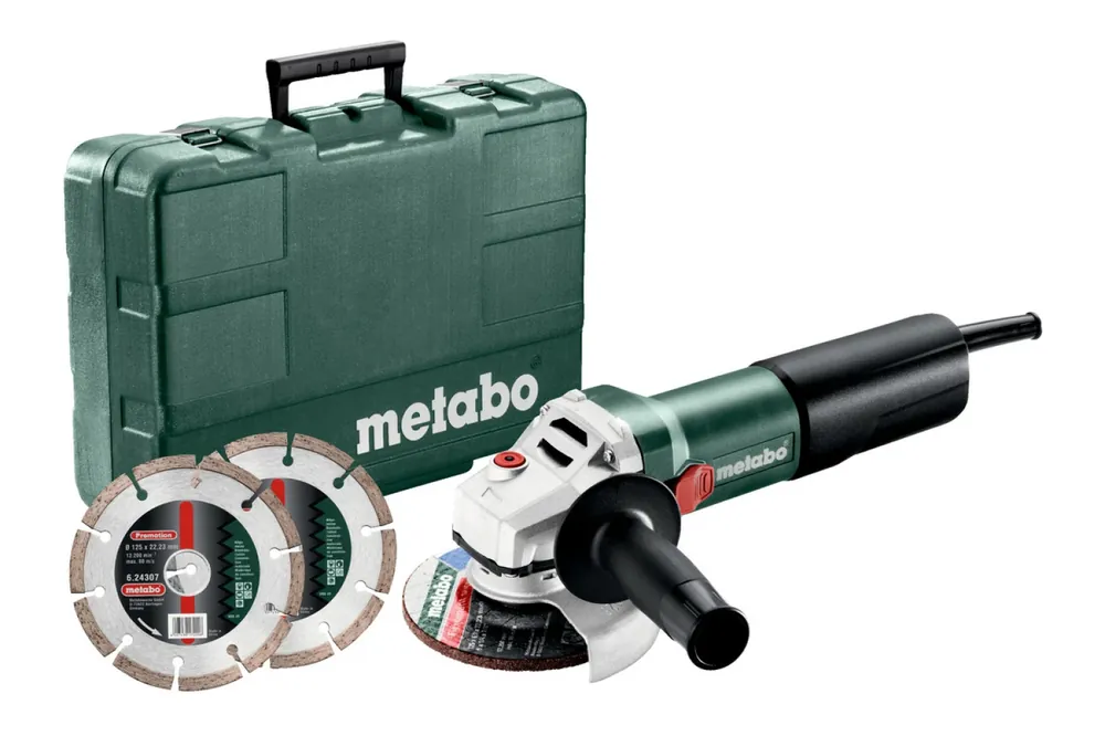 Metabo WQ 1100-125 Set Meuleuses d‘angle