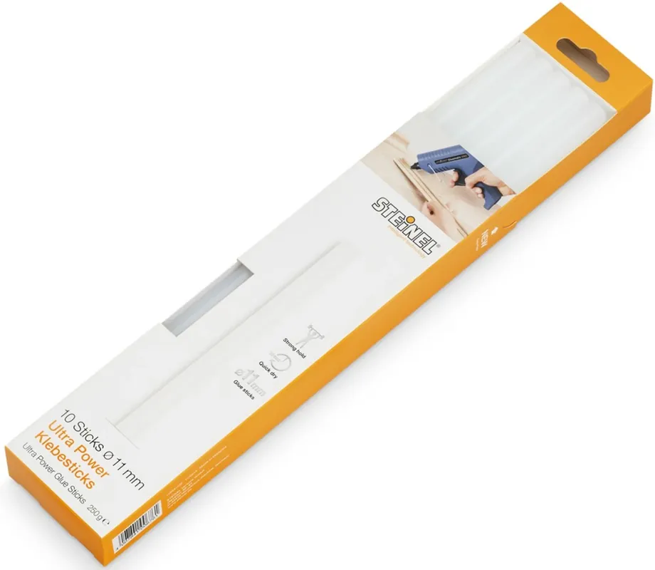Steinel 006761 Bâtons de colle - Ultra Power - 11 x 250mm - 250g (10pcs)