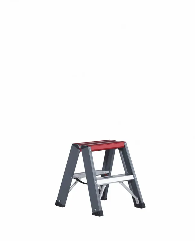 Altrex 192322 Falco - Escabeau double FDO - 2 x 2 marches - hauteur de travail max. 2,45m