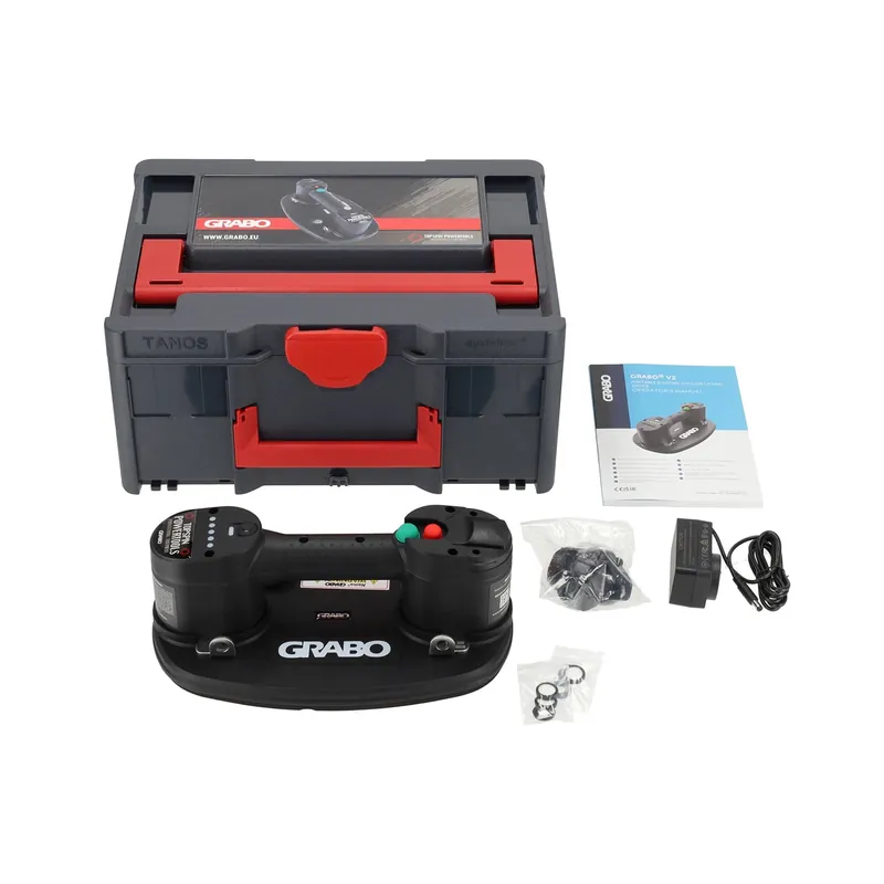 Grabo Plus - Ventouse électro-portative dans valise Systainer - 120 kg