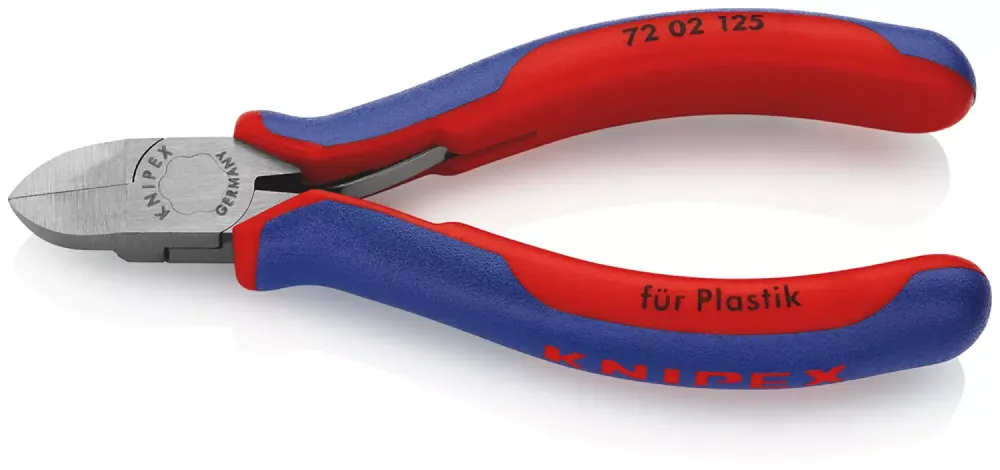 Knipex 7202125 Pince coupante latérale pour plastique - 125 mm
