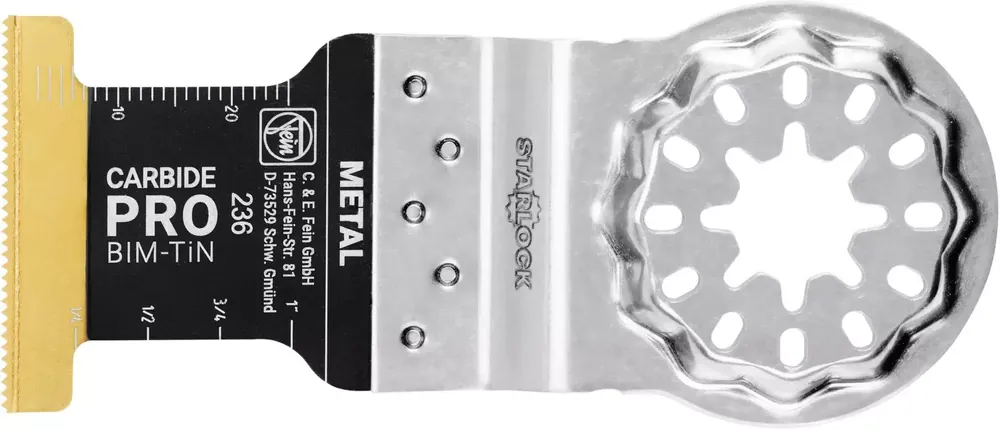 Fein E-Cut Carbide Pro Lame pour outil multifonction