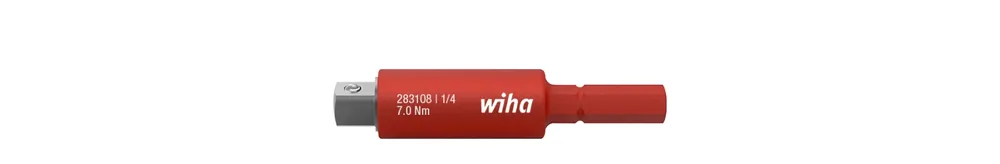 Wiha 43139 Adaptateur slimVario electric pour clé à douille 1/4" - 6 mm