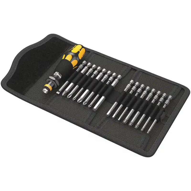 Wera Kraftform Kompakt 60 ESD, 17 pièces
