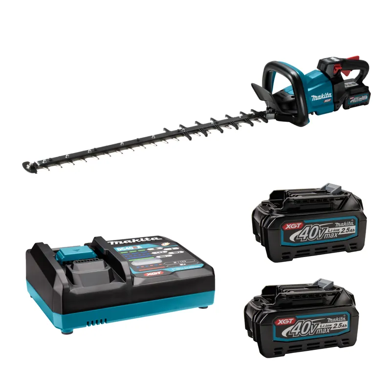 Makita UH007GM201 Taille-haie sans-fil - XGT 40 V max - 2 batteries 4,0 Ah - 750 mm- Version élagage