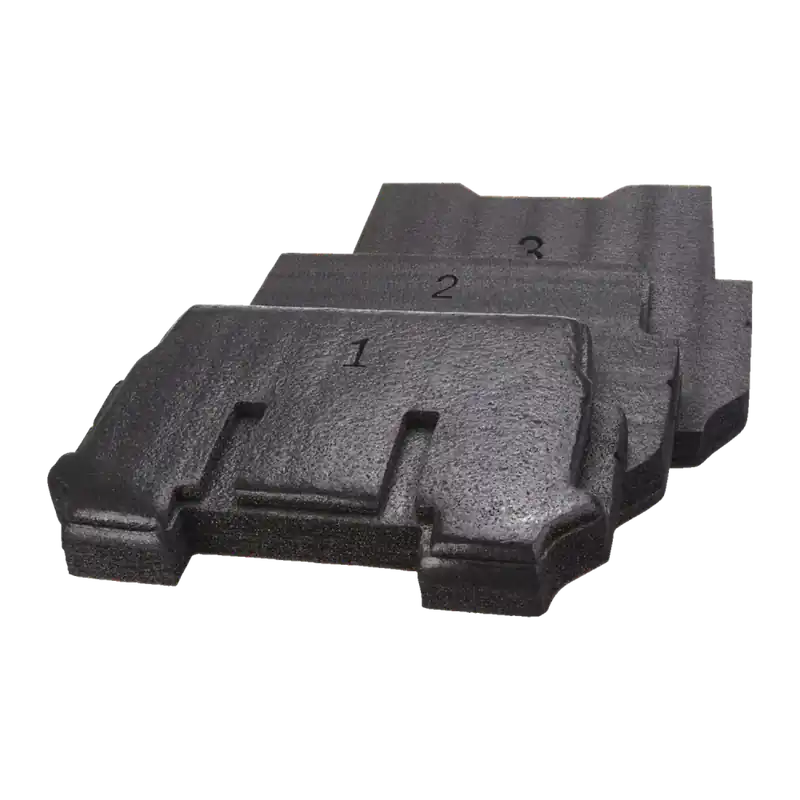 Milwaukee 4932471927 Inlay en mousse pour chariot Packout (3pcs)