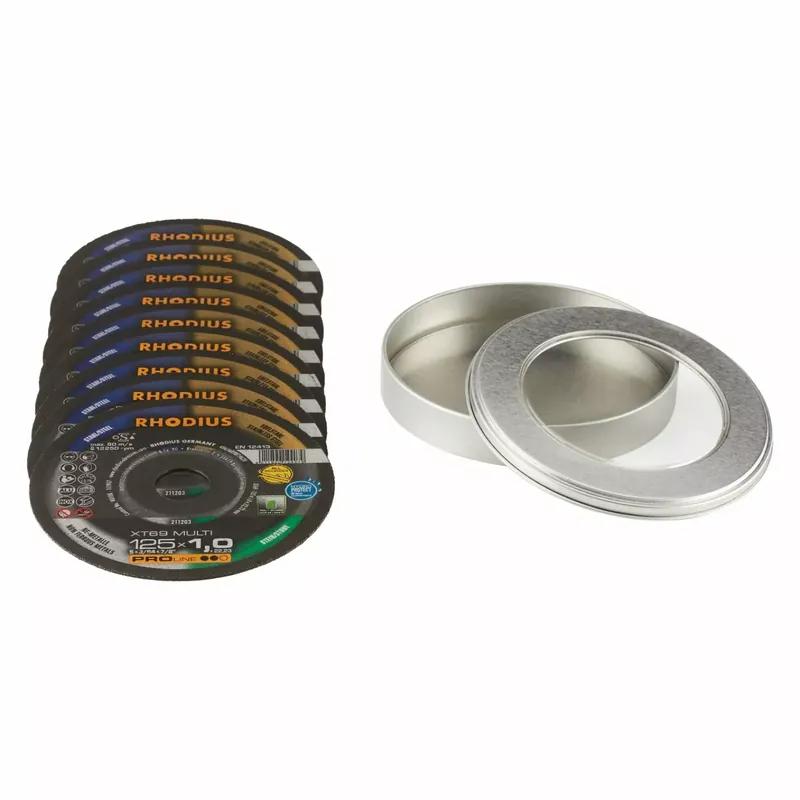 Rhodius 211211 XT69 MULTI BOX - Disque de tronçonnage extra-fin - 125 x 1,0 x 22,23 - 125 mm