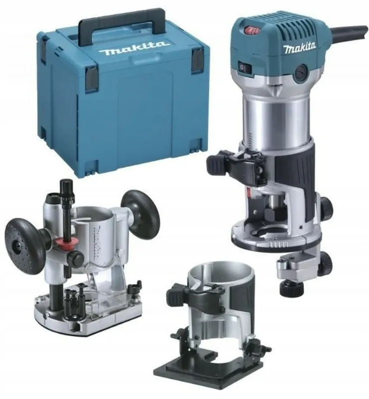 Makita RT0702CX2J - Affleureuse - Défonceuse - Makpac inclus - 710W - 6mm