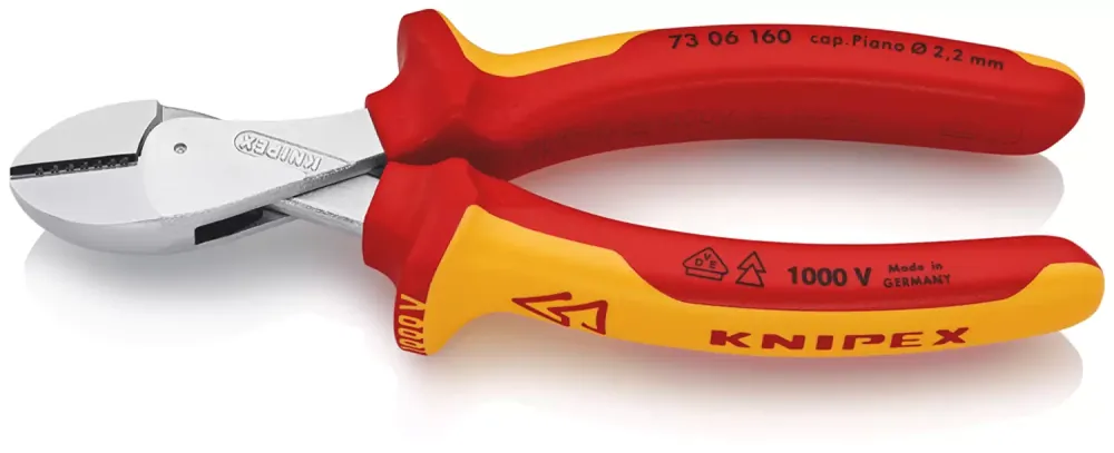 Knipex 7306160 X-Cut Pince Coupante Latérale - 160mm