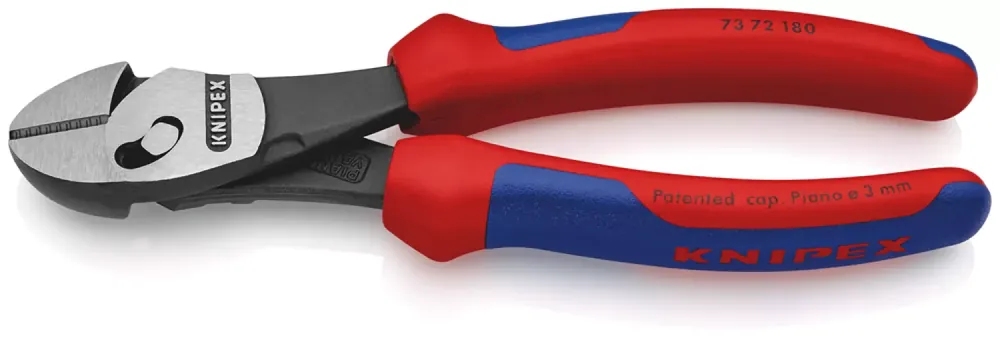 Knipex 7372180 TwinForce Pince Coupante Latérale Puissante - 180mm