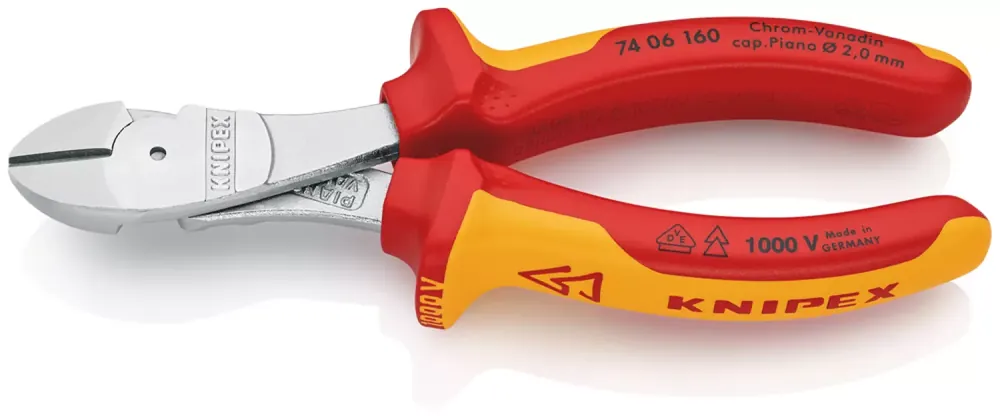 Knipex 7406160 Pince Coupante Puissante - 160mm
