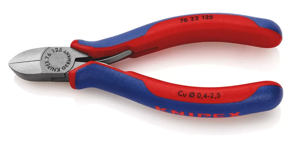 Knipex 7622125 Pince coupante latérale - Électromécanique - 125mm