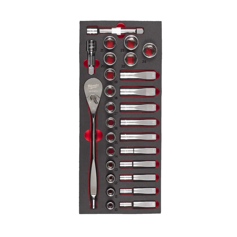 Milwaukee 4932479826 Douilles Calage en mousse 1/2‘‘