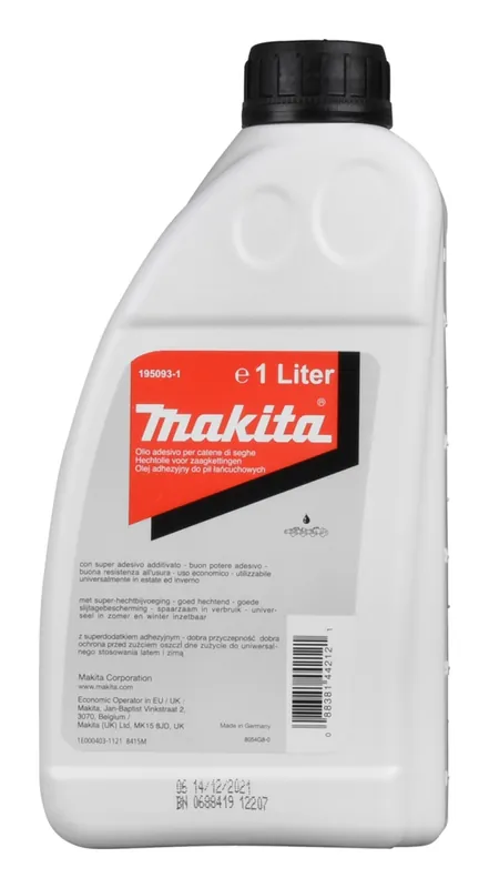 Makita 195093-1 Huile pour tronçonneuse - 1L